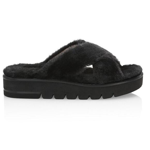 Stuart Weitzman Roza Lifted Slide Sz 40/ 9.5B - Picture 1 of 9